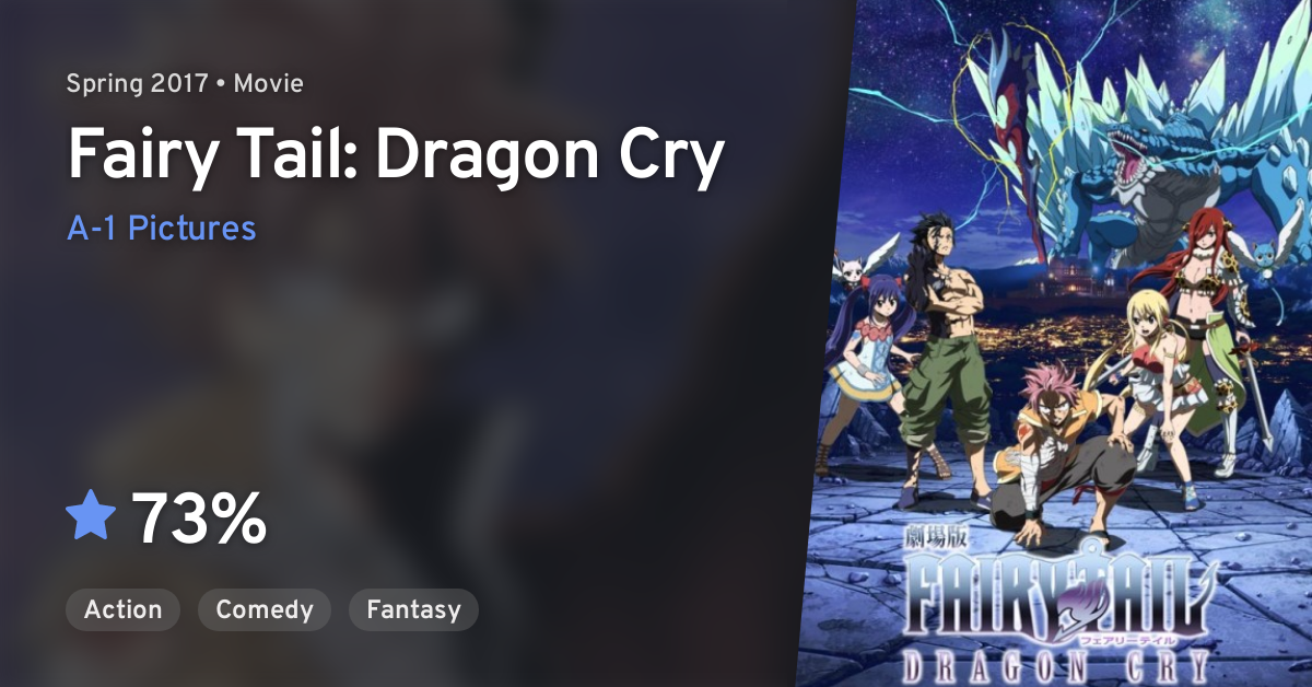 Fairy Tail the Movie: Dragon Cry Dragon Cry (English Dub) - Watch on  Crunchyroll