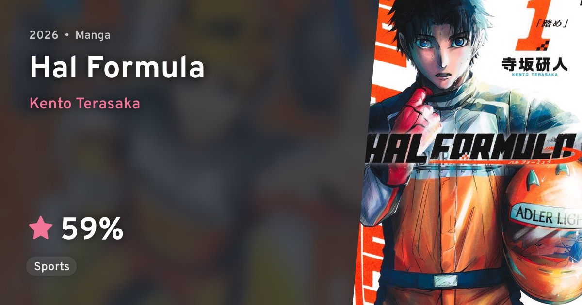HAL FORMULA (Hal Formula) · AniList