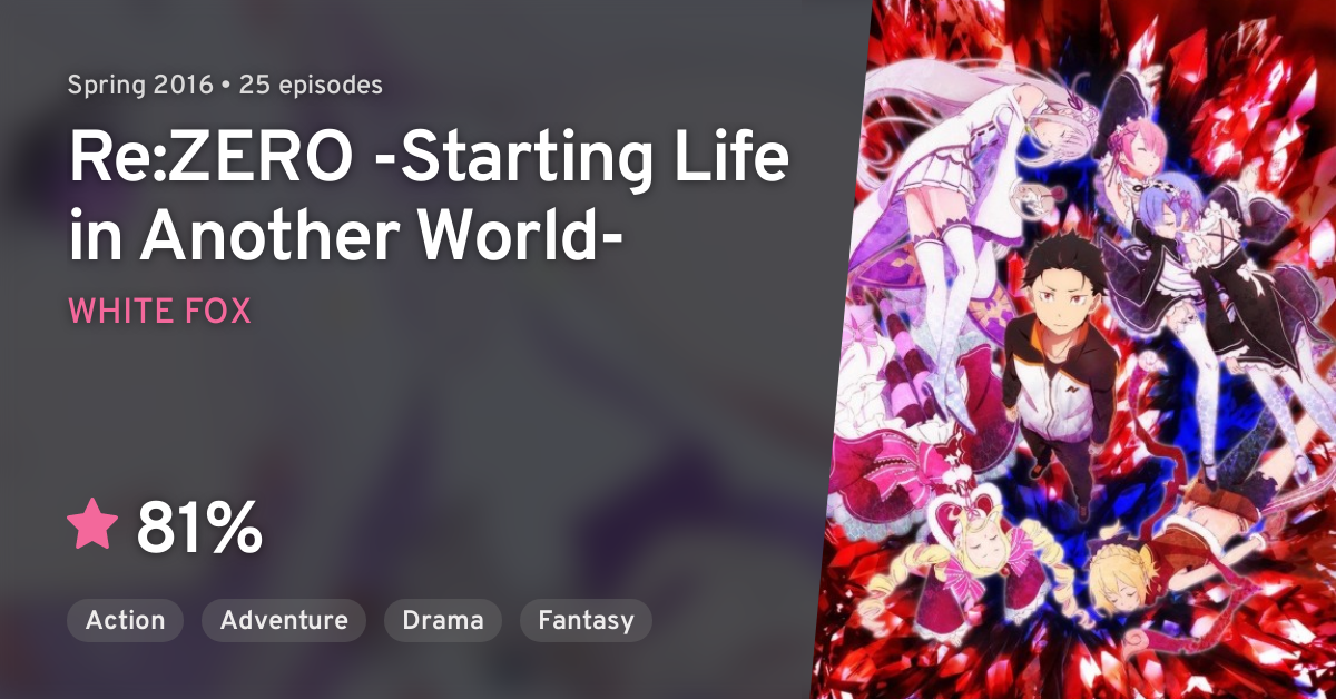 Re:ZERO: Starting Life in Another World