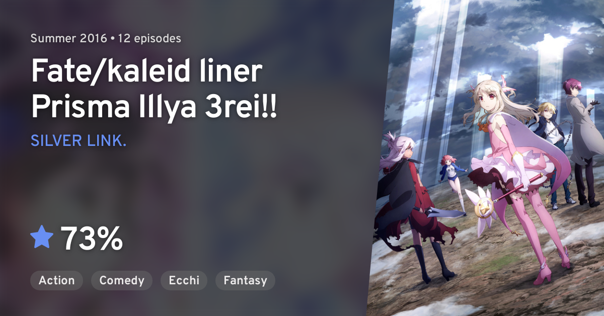 Fate/kaleid liner Prisma Illya (TV) - Anime News Network