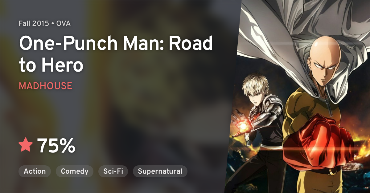 One Punch Man 2 OVA (One-Punch Man Season 2 OVA) · AniList