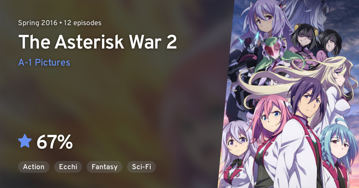Gakusen Toshi Asterisk 2 (The Asterisk War 2) · AniList