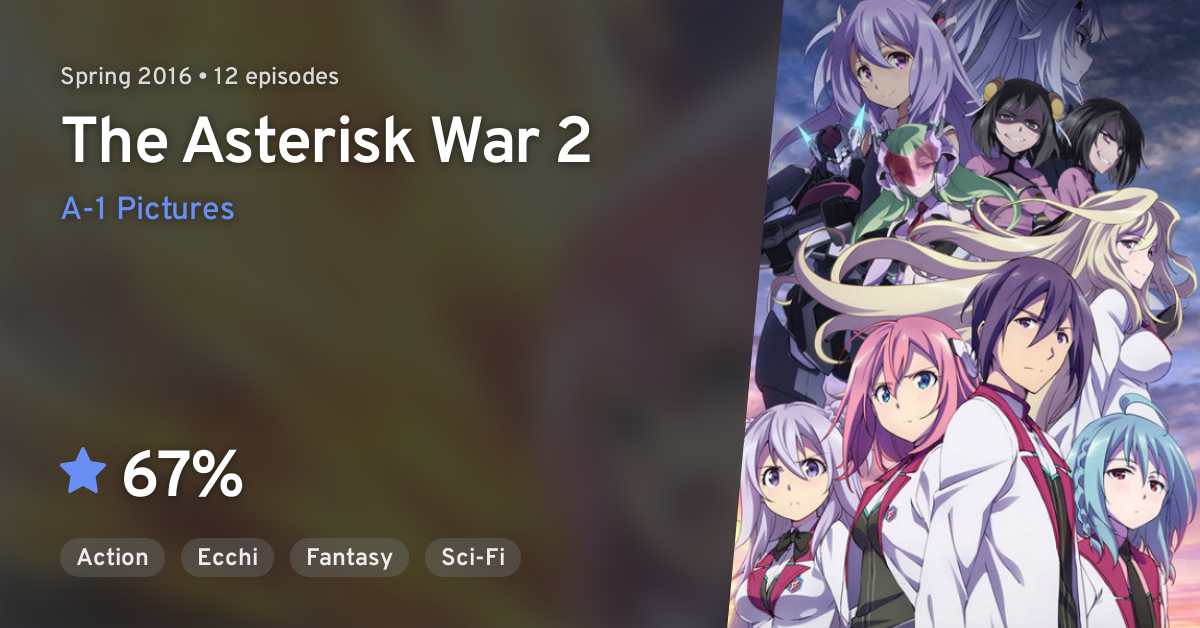 Gakusen Toshi Asterisk  Light novel, Anime, Anime episodes