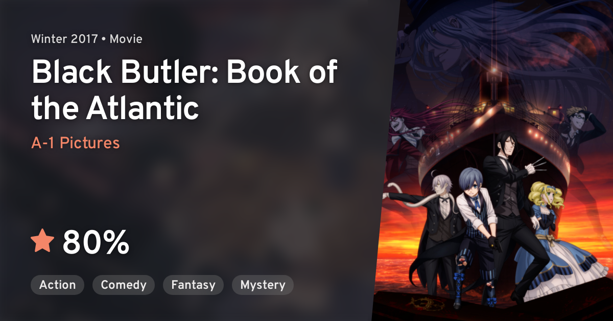  Black Butler: Book of Murder OVA's : Various, Various: Movies &  TV
