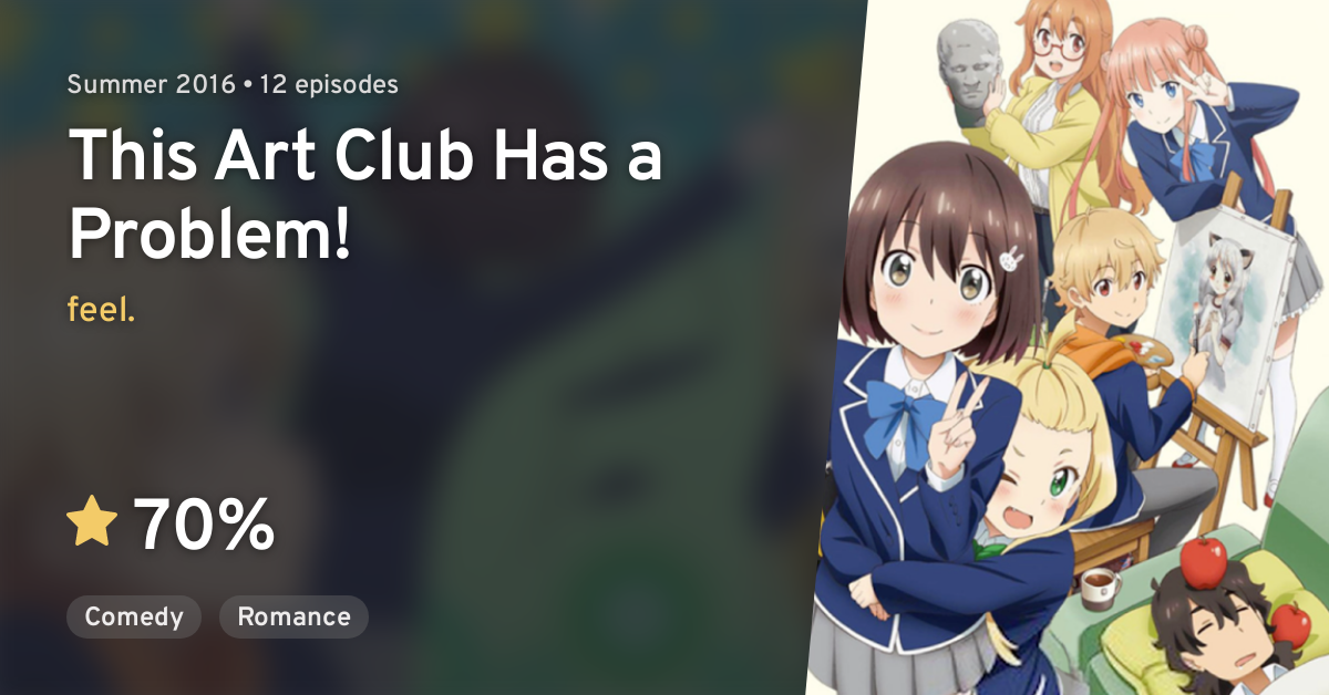 This Art Club Has a Problem! on Crunchyroll!
