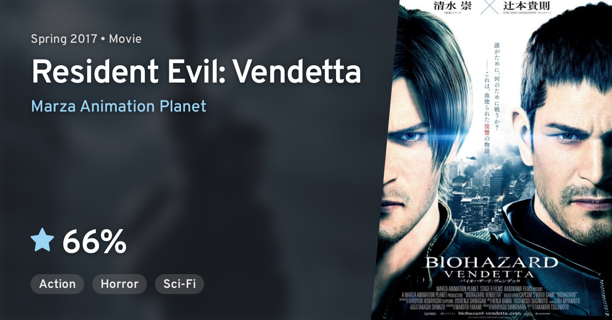 Resident Evil: Vendetta (2017) - IMDb