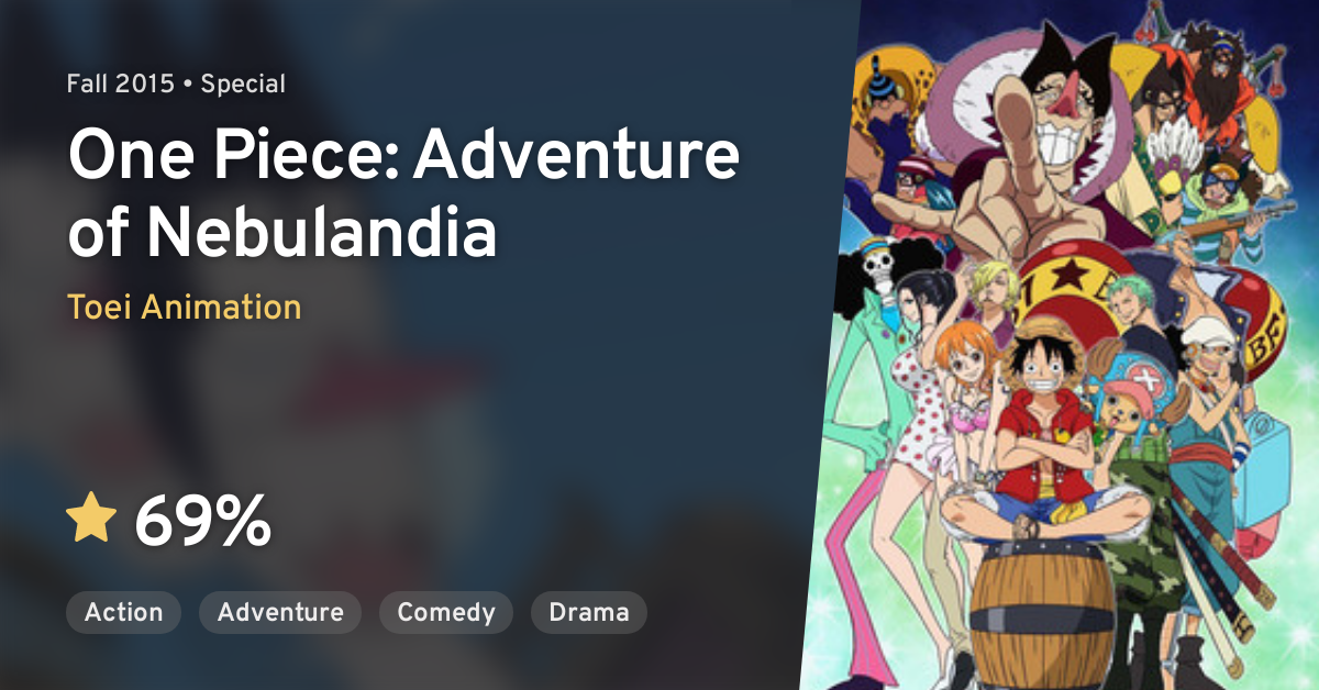 One Piece - Adventure of Nebulandia Adventure of Nebulandia - Watch on  Crunchyroll