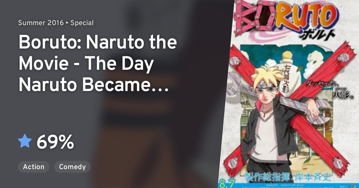 Boruto: Naruto the Movie - The Day Naruto Became Hokage