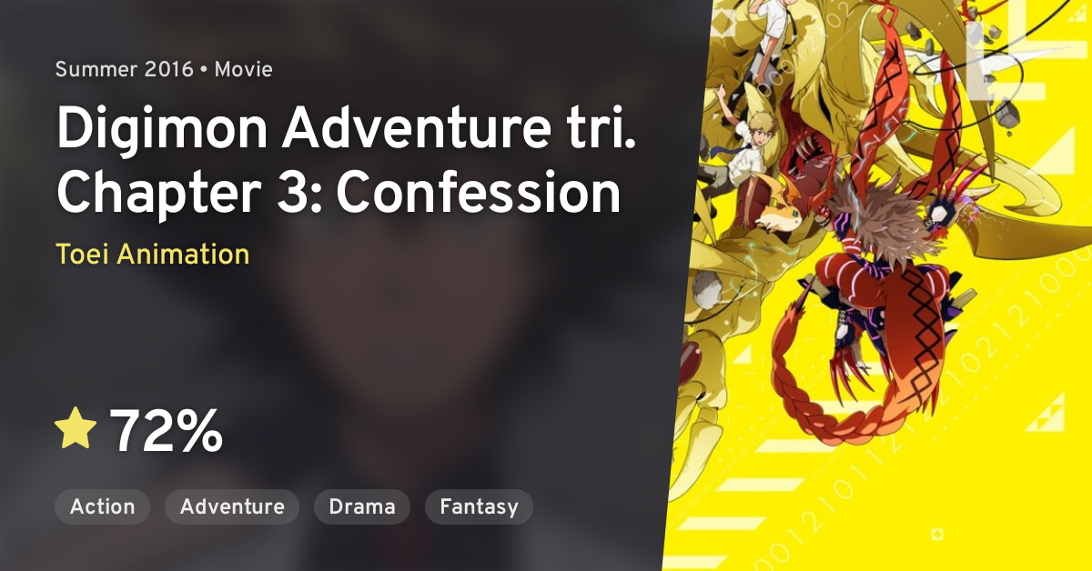 Digimon Adventure tri. (Films) Digimon Adventure tri. 3