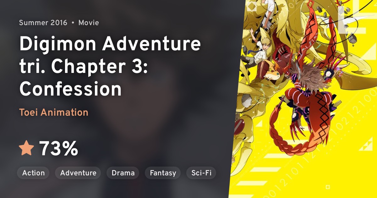 Digimon Adventure tri. 3 Kokuhaku (Digimon Adventure tri. Chapter 3