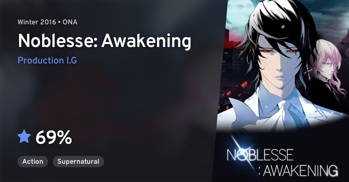 Noblesse: Awakening - Episódio 1 - Animes Online