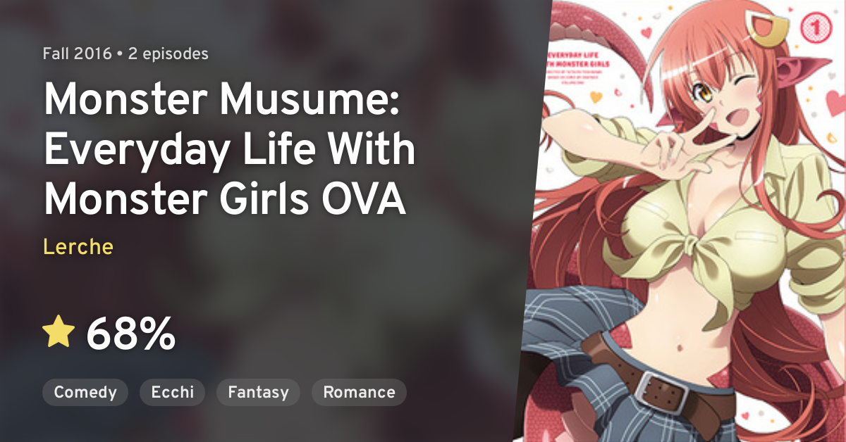 Monster Musume no Iru Nichijou SP (Monster Musume: Everyday Life With  Monster Girls OVA) · AniList