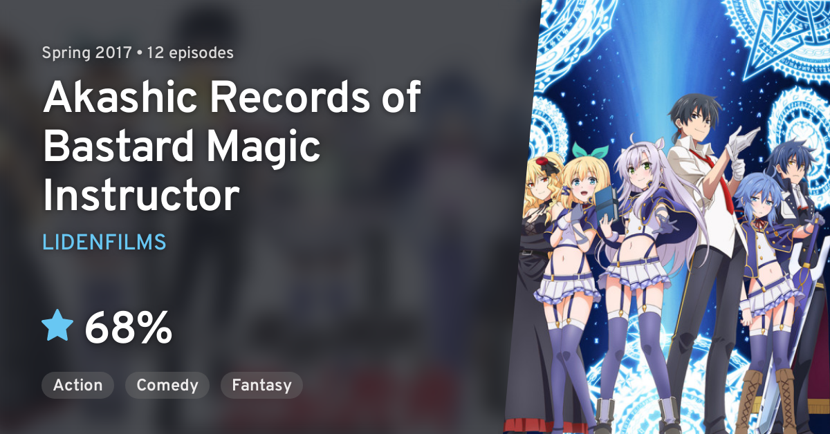 Rokudenashi Majutsu Koushi to Akashic Records (Akashic Records of Bastard  Magic Instructor) · AniList