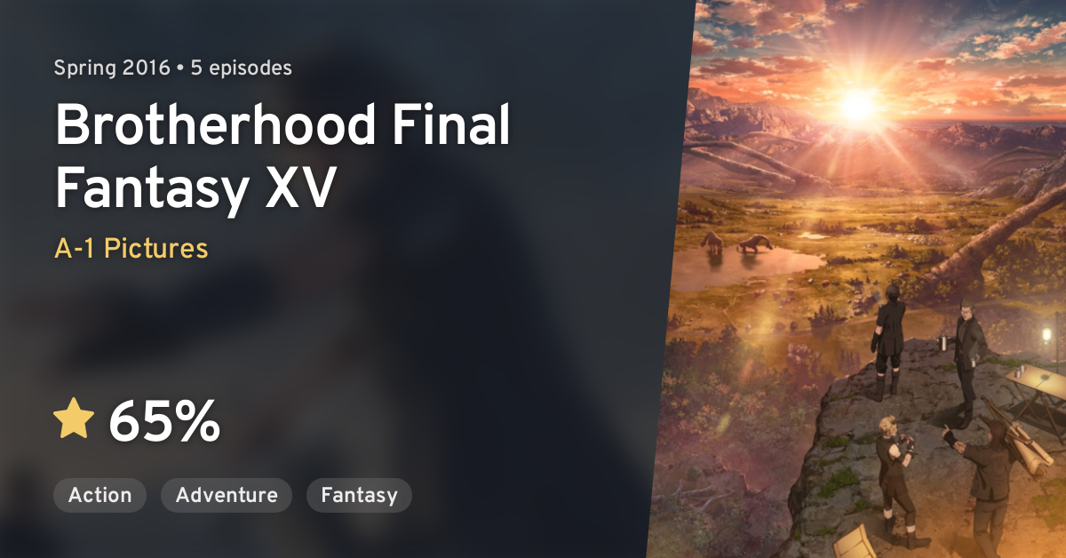Anime Review: Brotherhood Final Fantasy XV – Lex's Blog