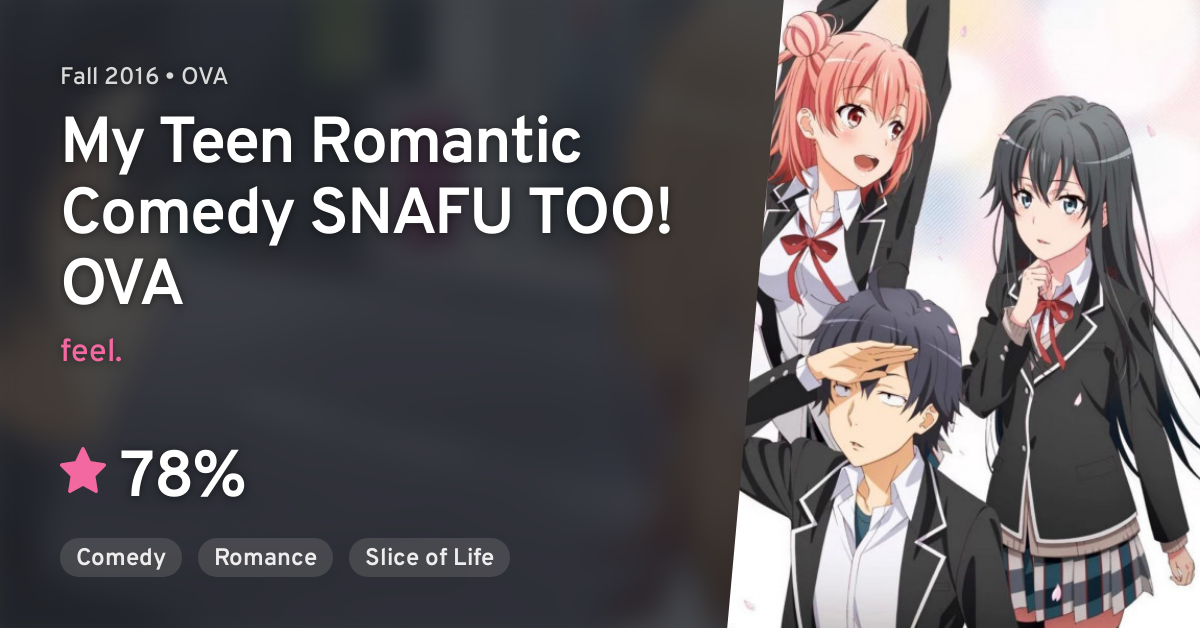 Yahari Ore no Seishun Love Come Wa Machigatteiru OVA, OVA, My, My Teen  Romantic Comedy SNAFU, HD wallpaper