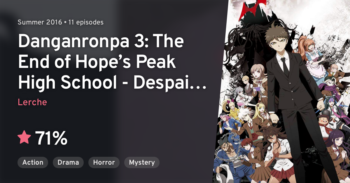 Watch Danganronpa 3: The End of Hope's Peak High School - Crunchyroll