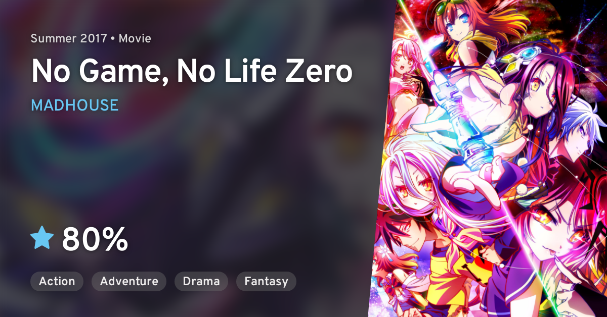 Sentai Filmworks Returns to Disboard in “No Game, No Life Zero