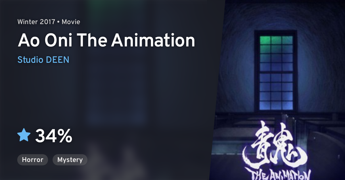 Ao Oni: The Animation - Rotten Tomatoes