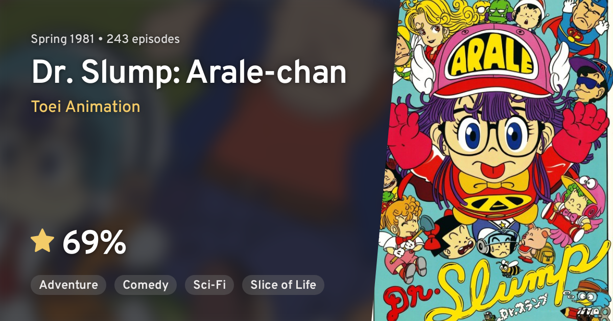 Dr Slump Arale Chan Anilist