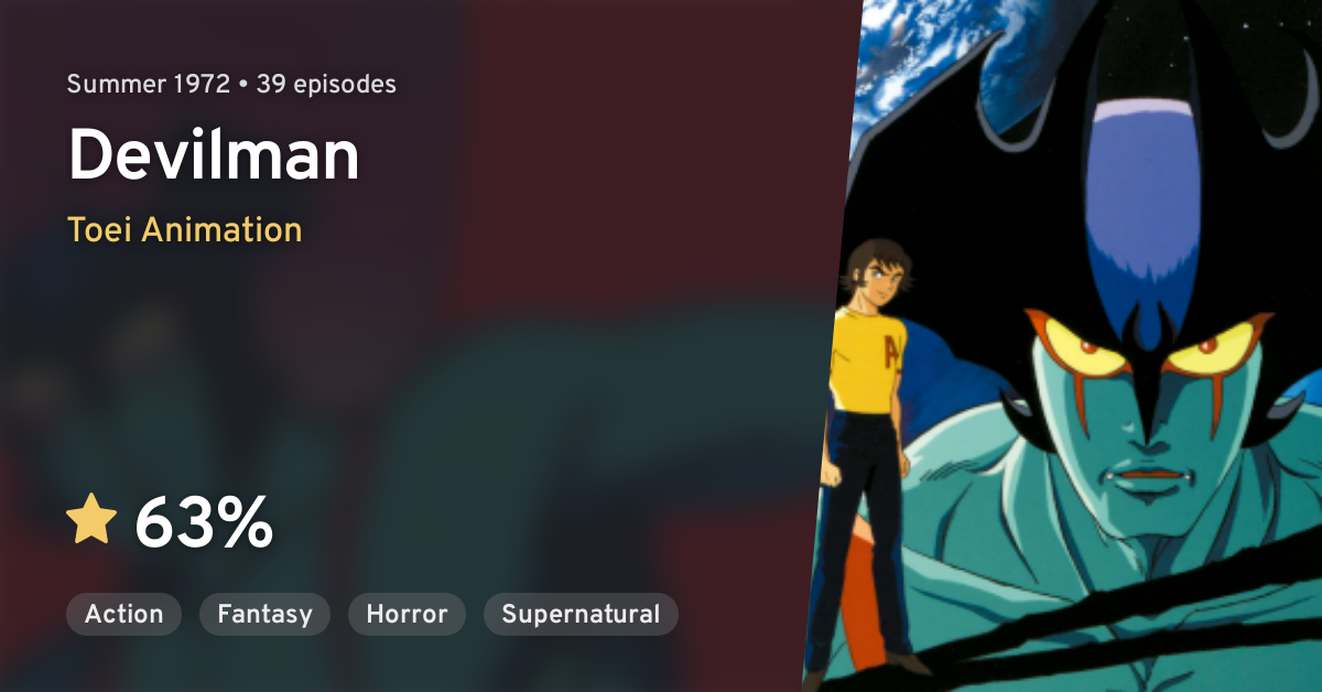 Devilman 1972 full online episodes