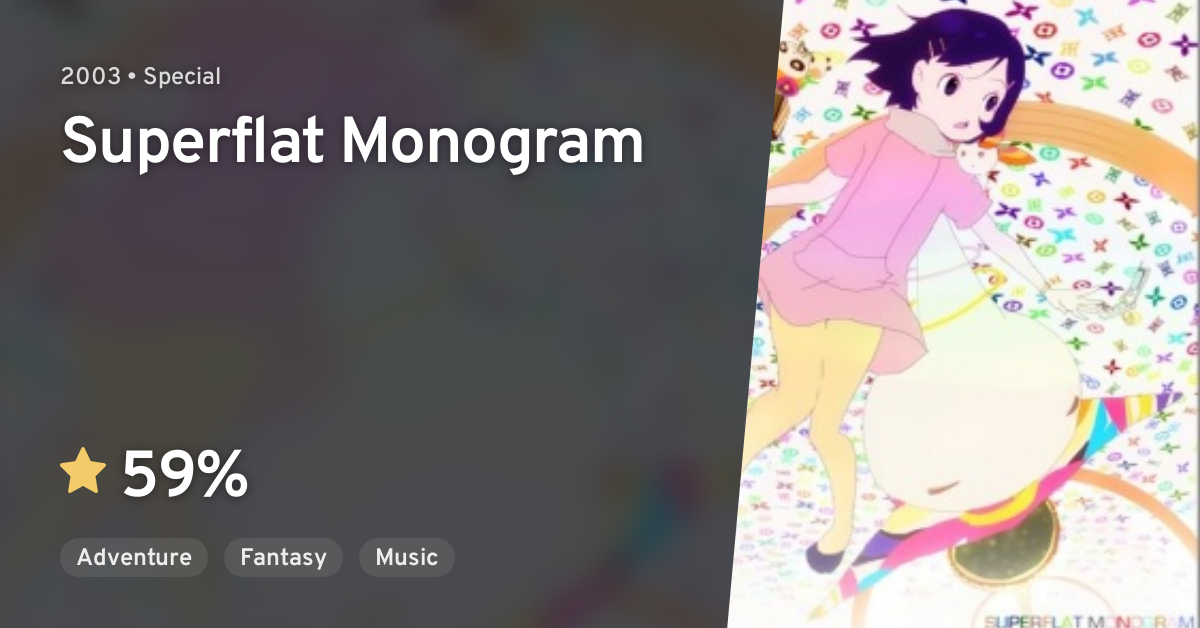 Superflat Monogram  Superflat Monogram - Animated short by Mamoru
