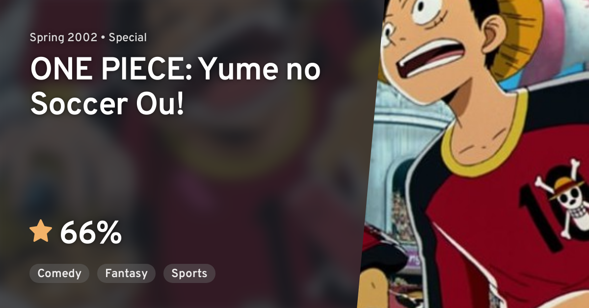 One Piece Yume No Soccer Ou Anilist