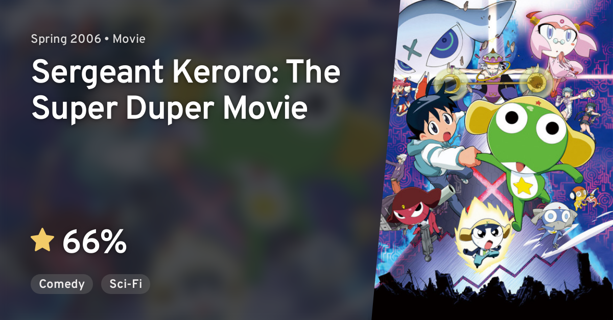 Keroro Gunsou Movie 1 Sgt Frog Movie Anilist