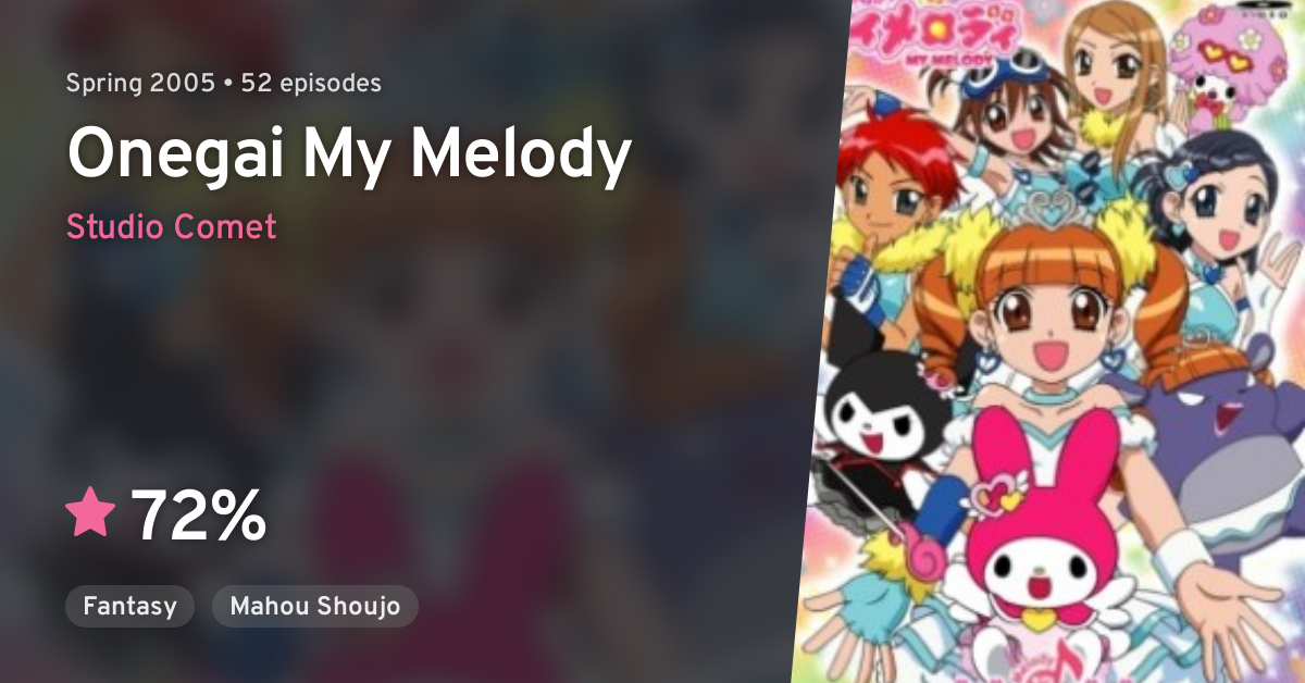 Crunchyroll - Onegai My Melody - Overview, Reviews, Cast, and List