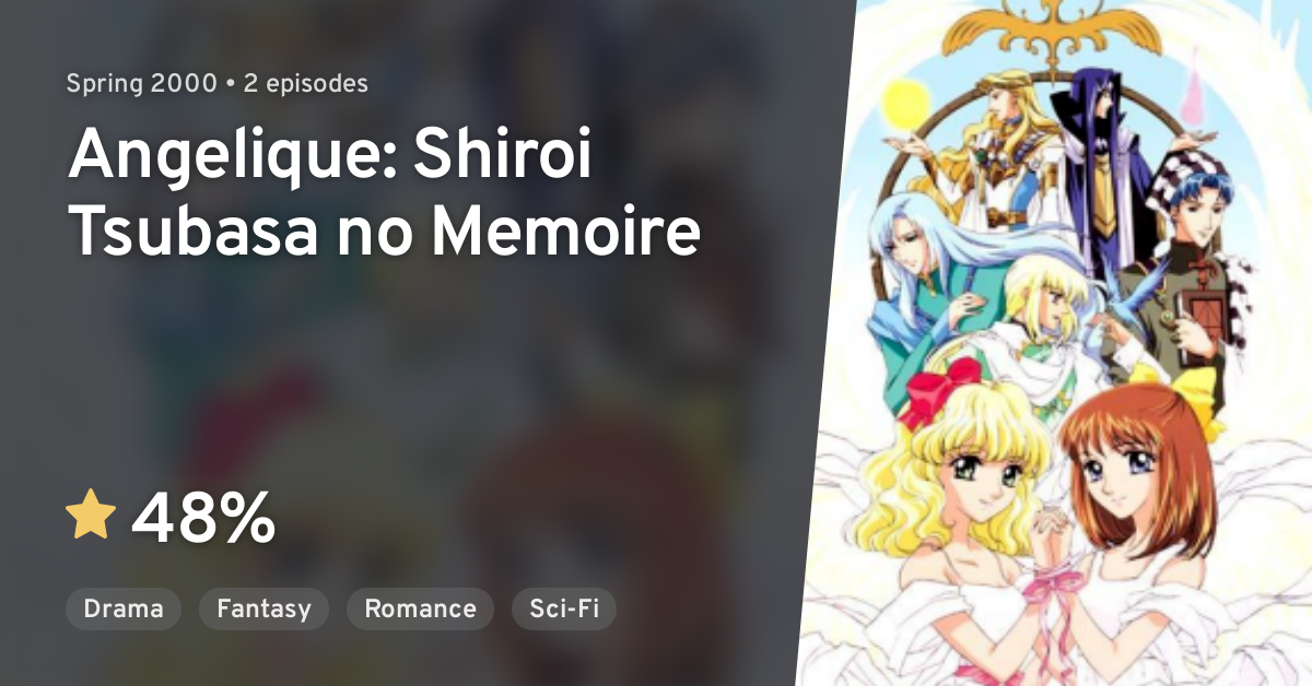 Anime Like Angelique: Shiroi Tsubasa no Memoire