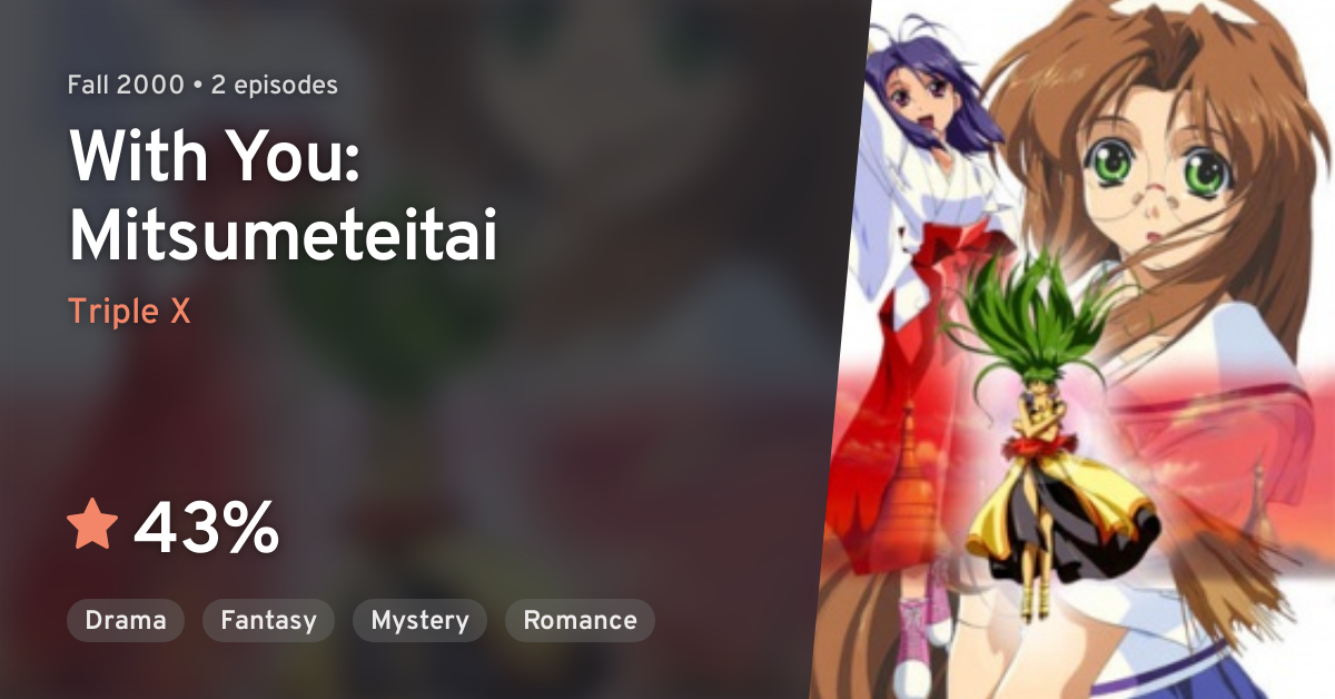 Anime Like With You: Mitsumeteitai