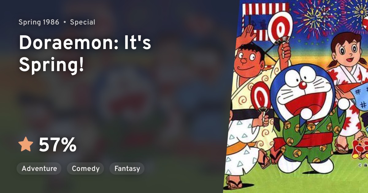 Doraemon: It's Spring! · AniList