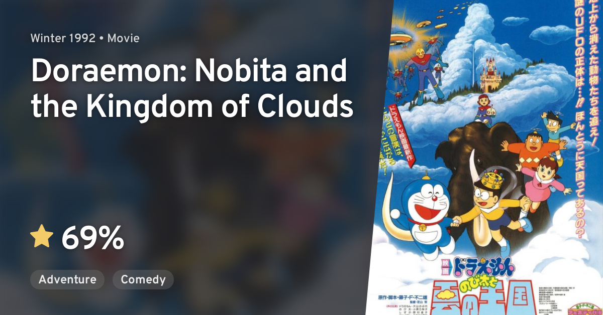 1992 Doraemon: Nobita And The Kingdom Of Clouds