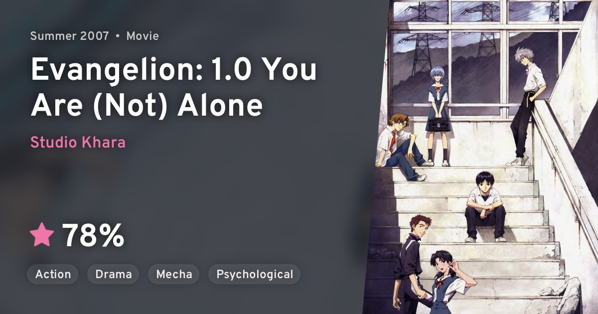 Evangelion: 1.0 You Are (Not) Alone