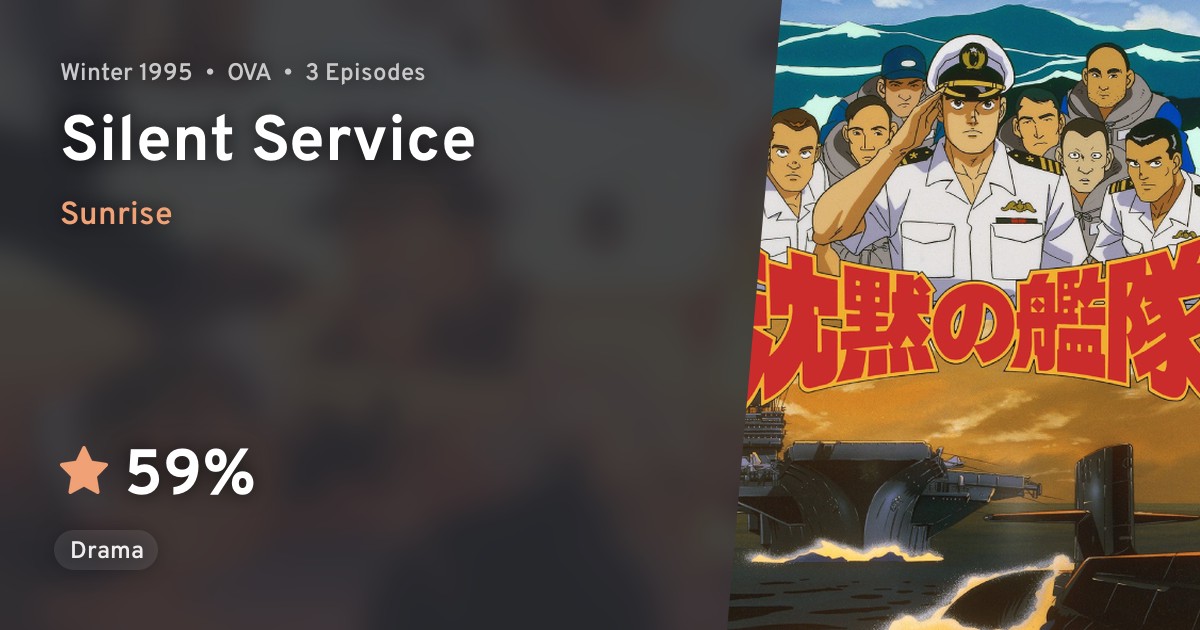 Chinmoku No Kantai Silent Service Anilist