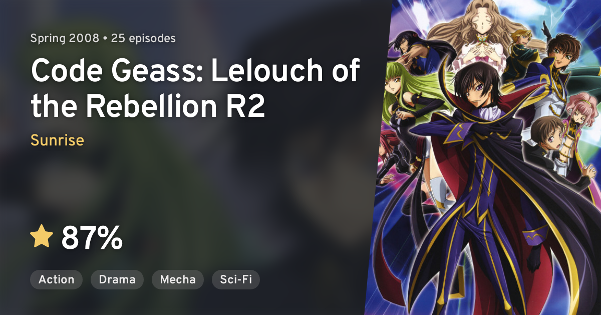 Code Geass: Hangyaku no Lelouch R2 