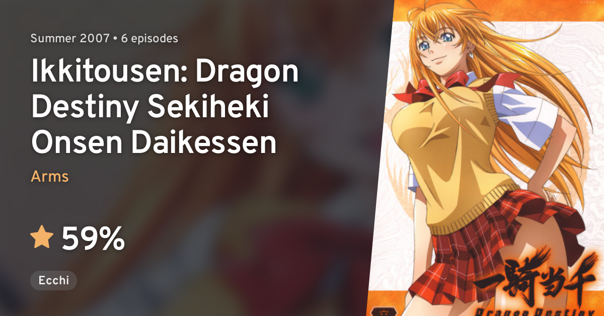 Ikkitousen: Dragon Destiny (Ikki Tousen: Dragon Destiny) · AniList