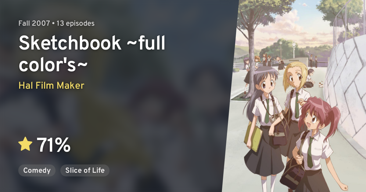 Watch Sketchbook ~full color's~ - Crunchyroll