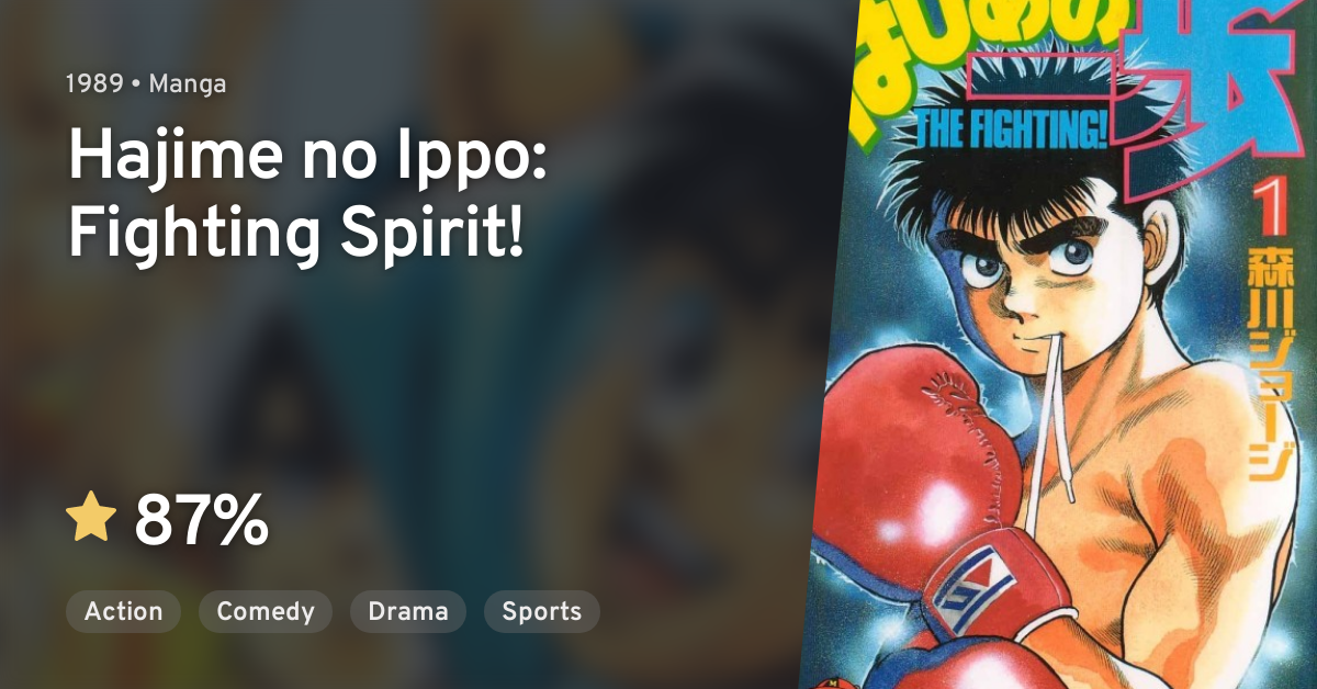 Hajime no Ippo - Makunouchi Ippo has been bullied his entire life.  Constantly running errands and being beaten u…
