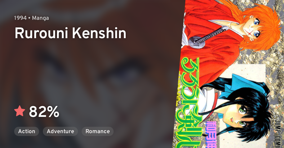 Rurouni Kenshin: Meiji Kenkaku Romantan (Rurouni Kenshin) · AniList