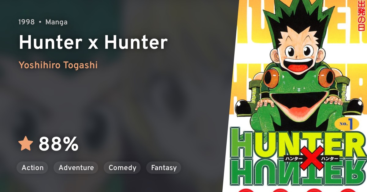 Hunter Hunter Hunter X Hunter Anilist