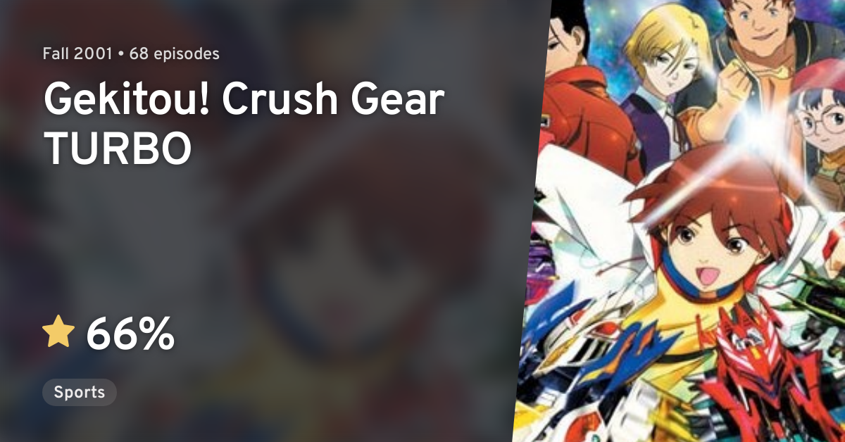 Gekitou Crush Gear Turbo Anilist