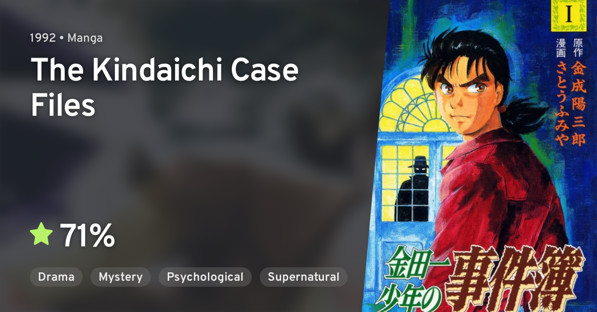 Kindaichi Shounen no Jikenbo (The Kindaichi Case Files) · AniList
