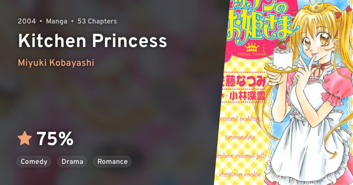 Kitchen no Ohimesama (Kitchen Princess) · AniList