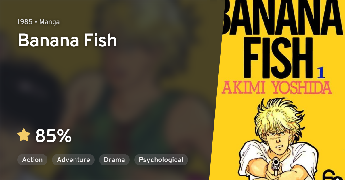 Banana Fish Manga Volume 1