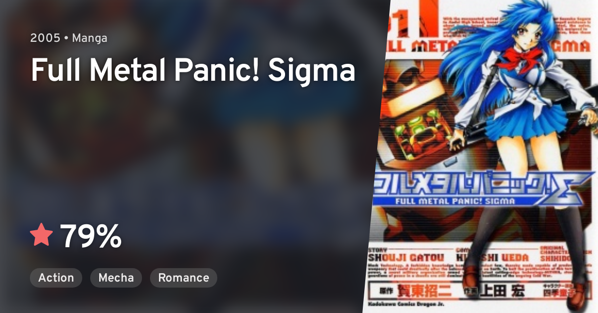 Full Metal Panic Sigma Anilist