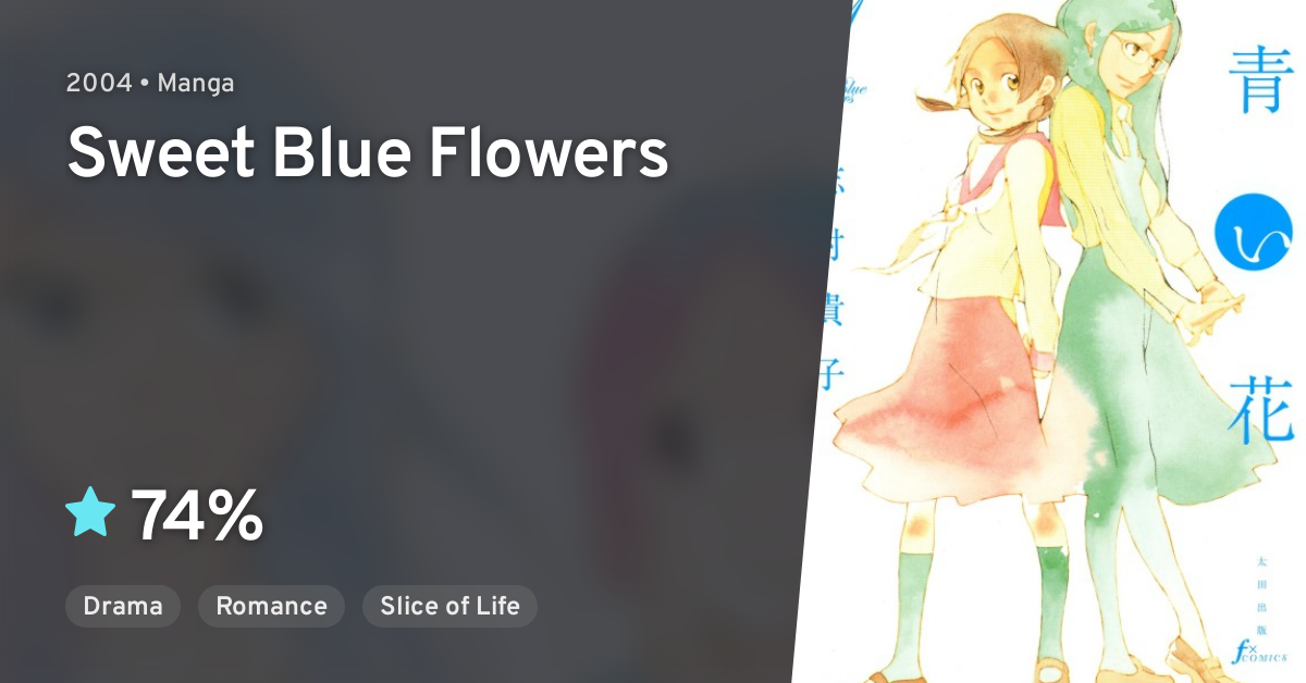 Aoi Hana Sweet Blue Flowers · Anilist 3974