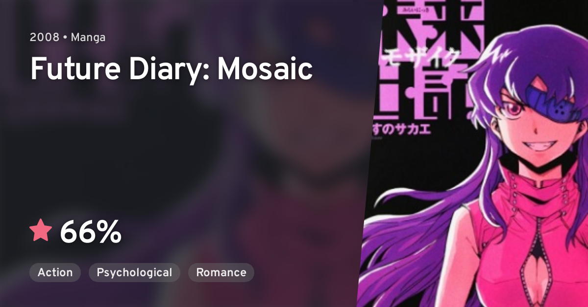 Future Diary: Mosaic Manga