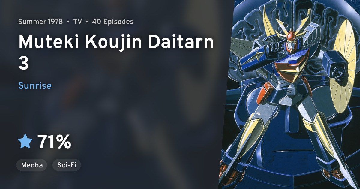 Figurine Daitarn 3 - Robot Vintage Occasion