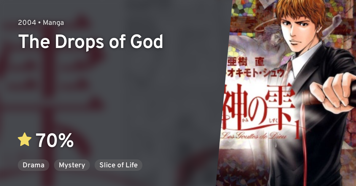 Kami no Shizuku (The Drops of God) · AniList