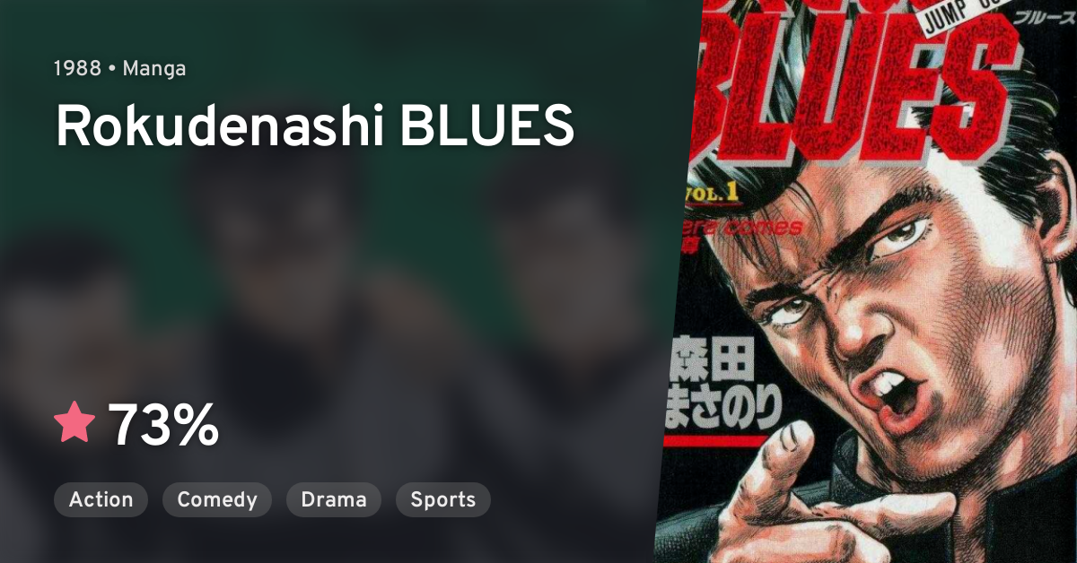 Rokudenashi Blues Book Series